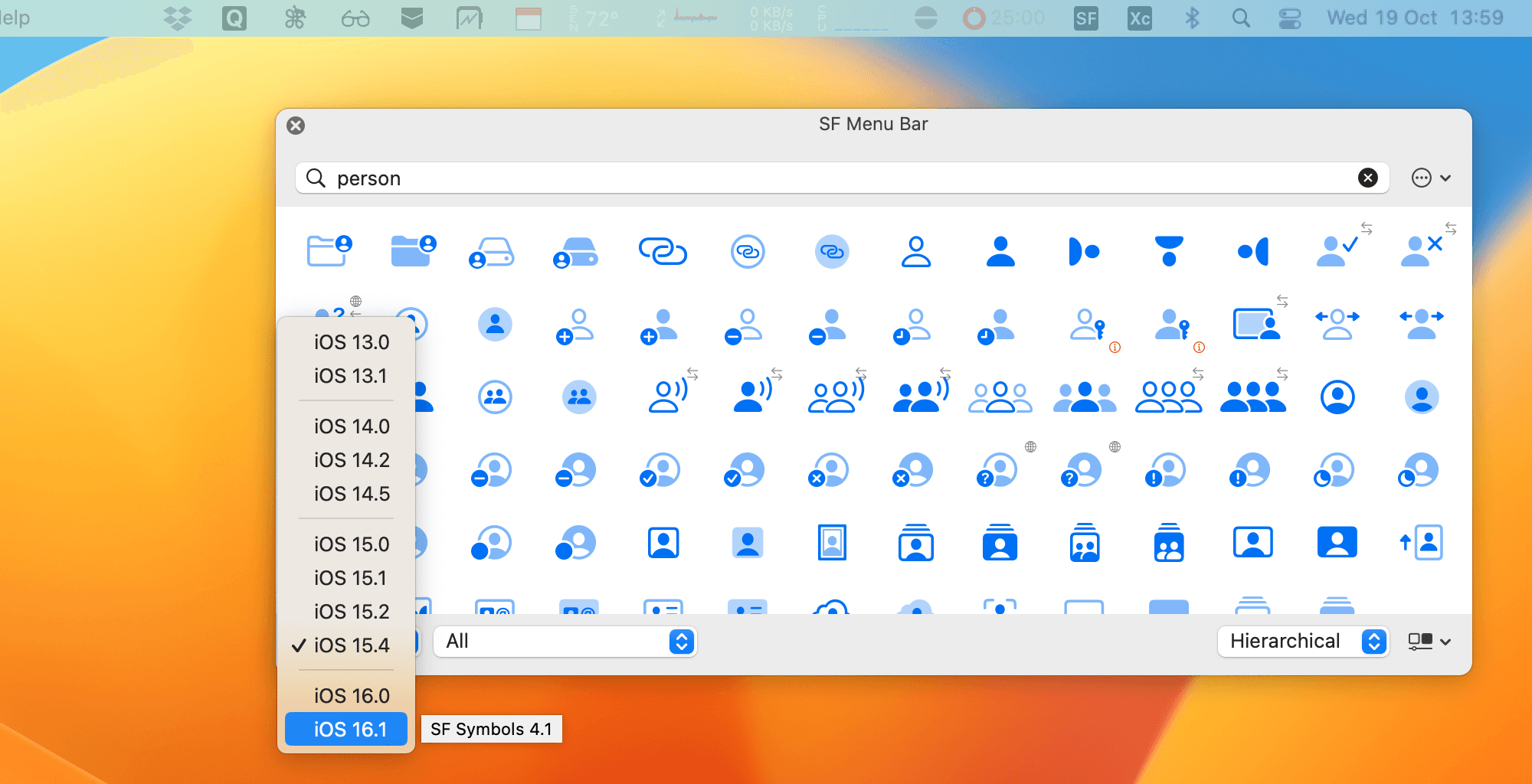 SF Menu Bar v1.11